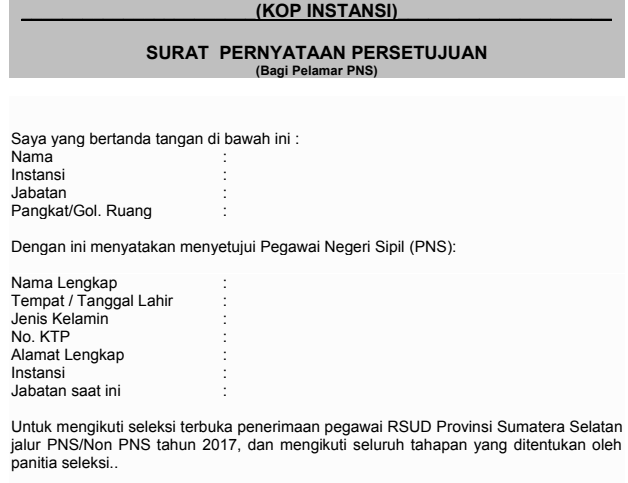 Lowongan Kerja PNS dan Non PNS Rumah Sakit Umum Daerah 