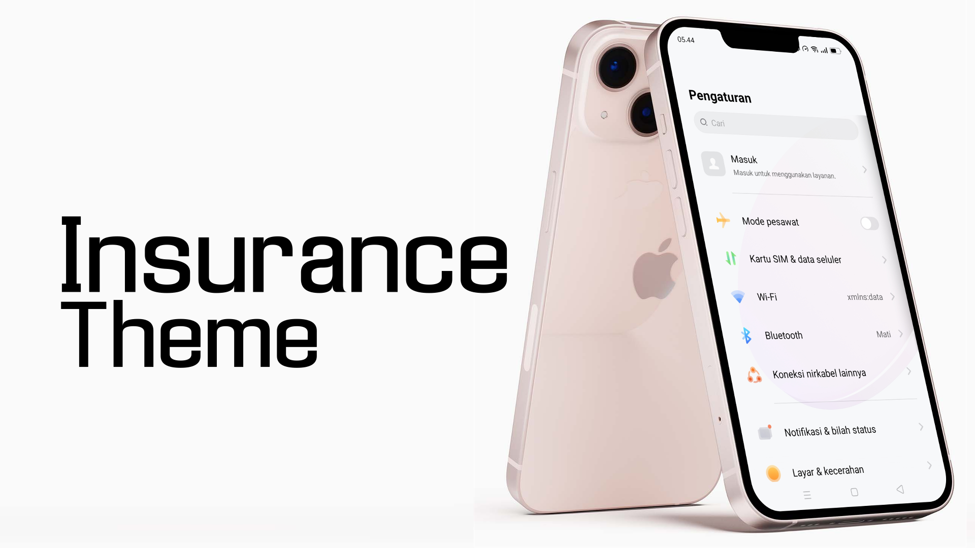 Insurance theme picture