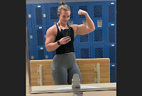 Girls bodybuilding This gal has an amazing biceps