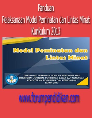 Lintas Minat Di Kurikulum 2013