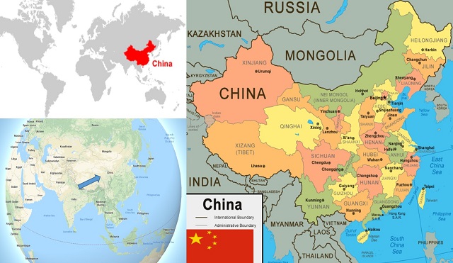 Profil Negara  China  Gambar Peta  Lengkap 