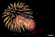 july 4, 2009: fireworks over the national sports center, blaine, mn.