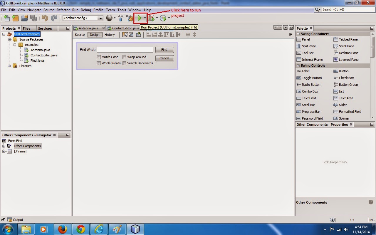 java sample form application, how to develop java swing GUI Form application project using netbeans IDE 8. Custom java desktop application development, java se tutorial, java swing, javawebaction, Netbeans IDE tutorial, java training, java based gui desktop application development education