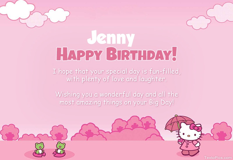 happy birthday jenny gif