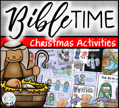 These Christmas Bible nativity activities for kids include crafts, readers, Bible stories, lesson plans for teachers, posters, games, songs, & more!