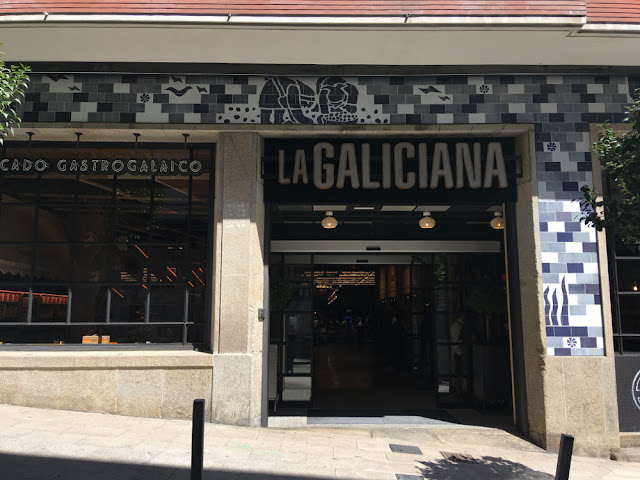 Gastronomía en Compostela: mercado la Galiciana