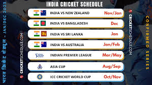 Upcoming International, Domestic, and T20 Series: A Thrilling Cricket Season Ahead