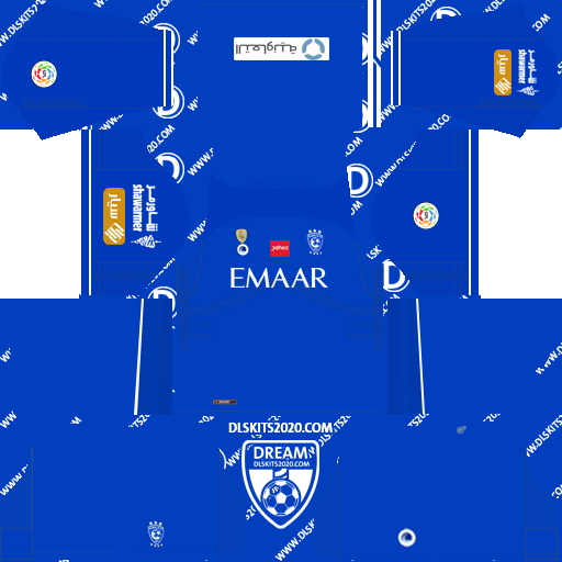 FC AL Hilal Kits 2021-2022 Mouj - Kit Dream League Soccer 2019 (Home)