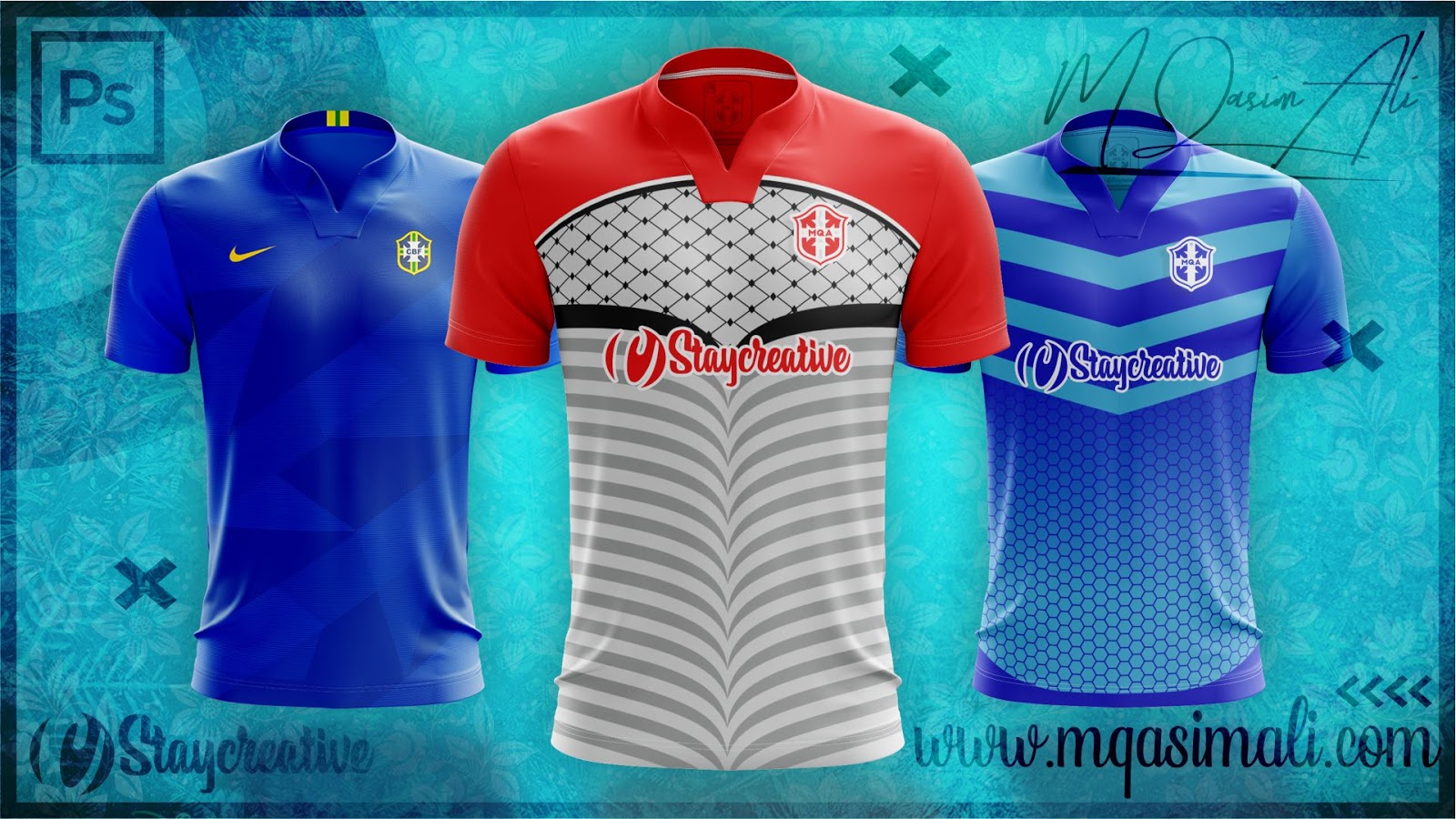 Download Photoshop Sports Templates_Creative Soccer/Football Jersey ...