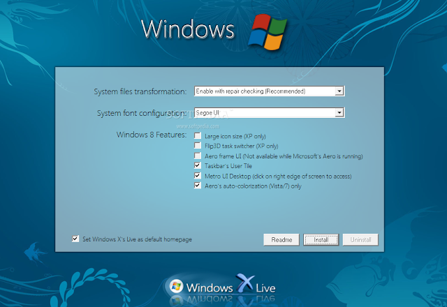 windows 8 menu