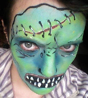 halloween face painting