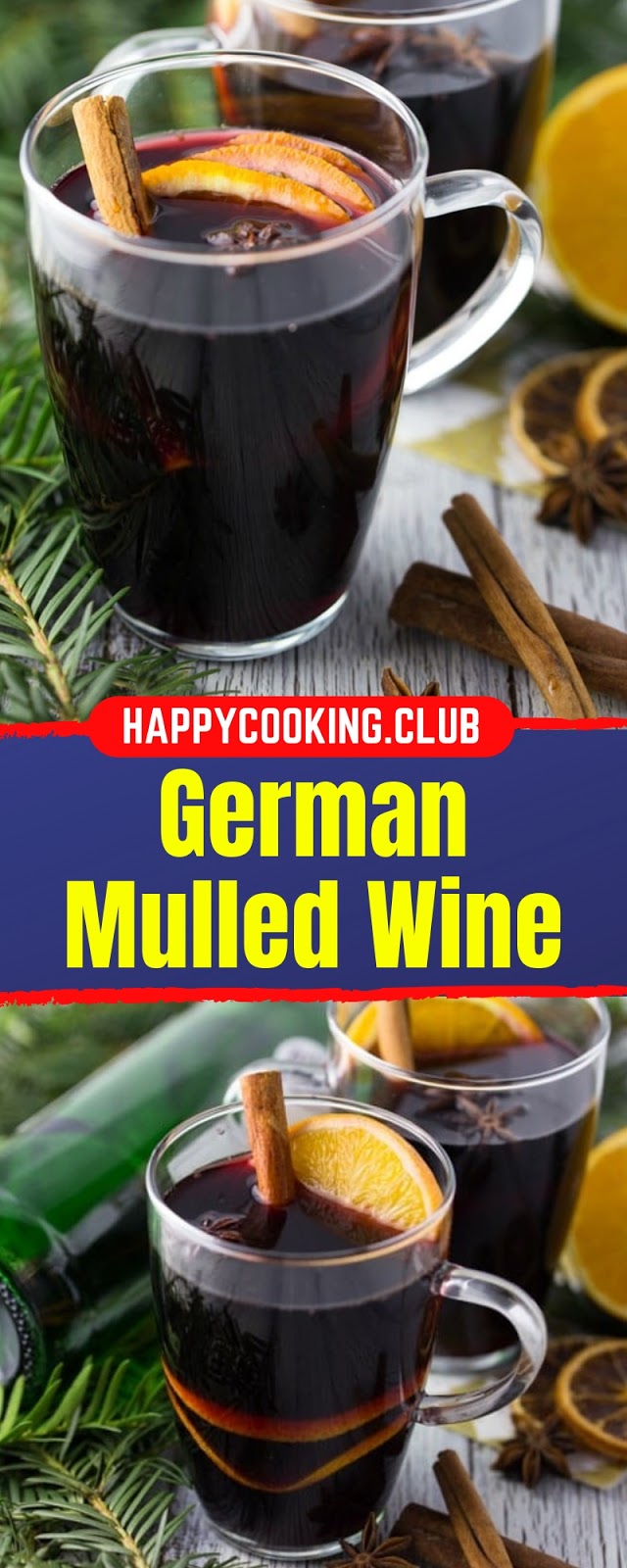 GERMAN MULLED WINE #CHRISTMAS #DRINK