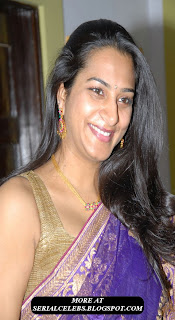 Surekha Vani in transparent saree