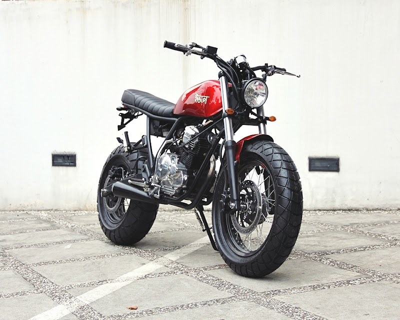 Home » Scorpio-Z » Modifikasi Yamaha Scorpio Z 08: STREET TRACKER title=