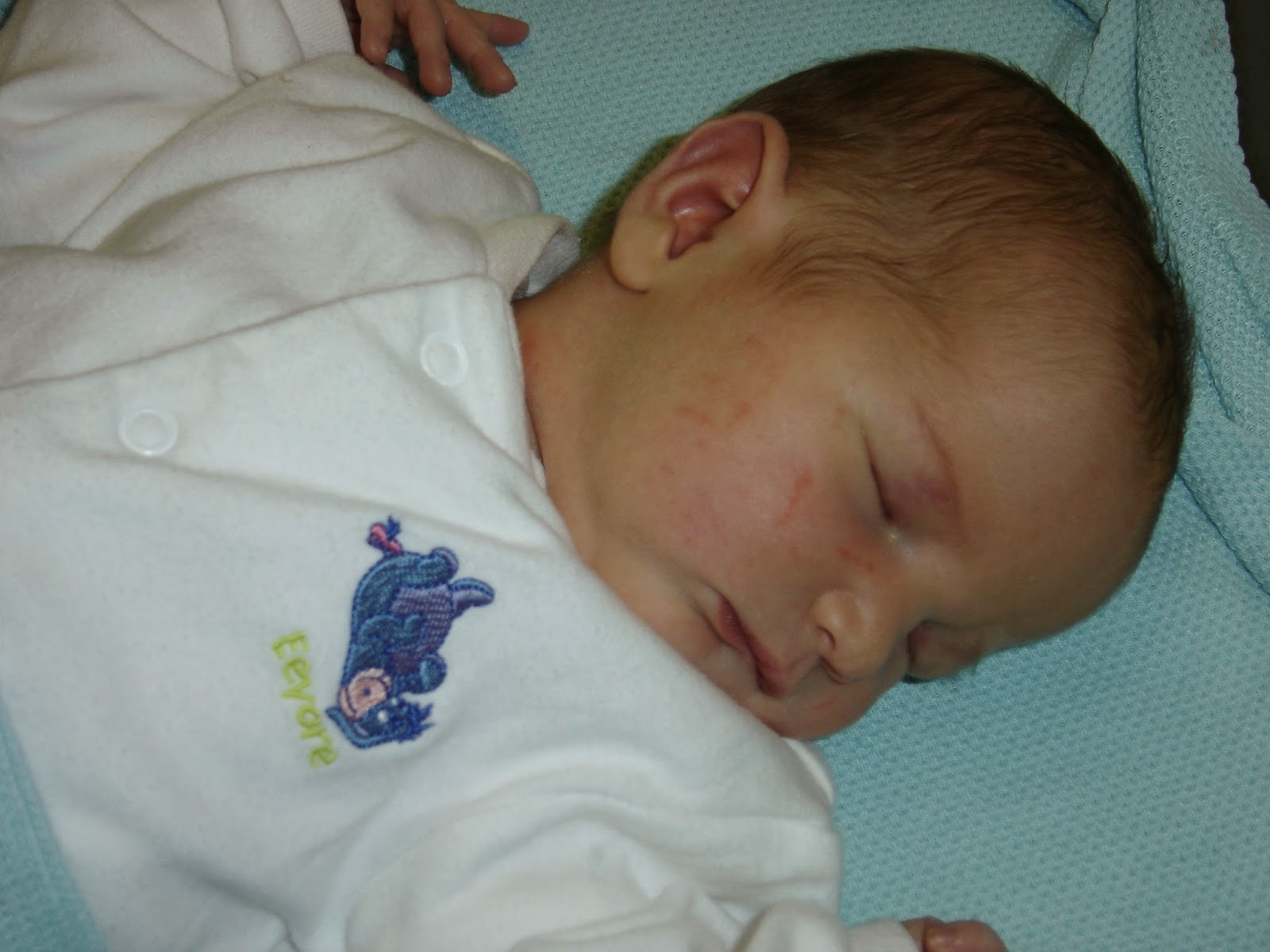 Baby Caitlin born in 2007 - having babies over 40 - motherdistracted.co.uk