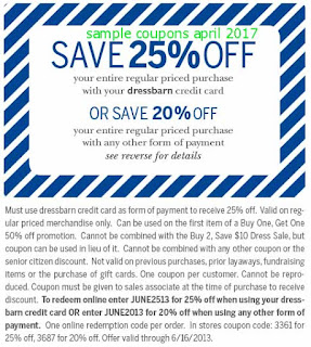 free Dress Barn coupons for april 2017