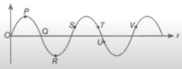 Gelombang transversal pada tali sebagai fungsi dari tempat kedudukan x digambarkan seperti gambar berikut