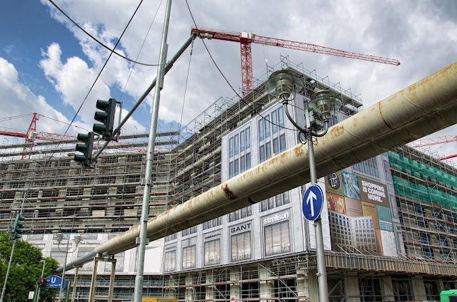 Baustelle Wohn und Shoppingwelt, Leipziger Platz 12, LP12, Leipziger Straße, 10117 Berlin, 13.07.2013