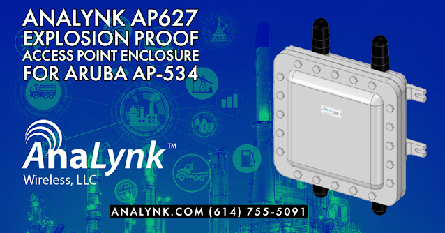 The Analynk AP627 Explosion Proof Access Point Enclosure For Aruba AP-534