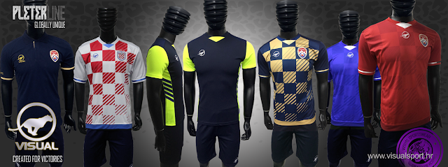 visual jerseys football soccer 2017 sportswear mailot trikkot