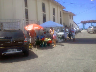 Rio Vermelho preparado para a festa da virada