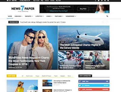 Newspaper Wordpress Theme