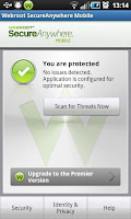 WEBROOT SECURITY AND ANTI - VIRUS v3.3.0.5566 Apk Download