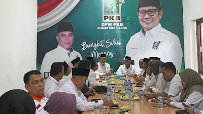 Ketua DPW PKB Sumut Suhairi Nasution Merasa Terhormat Dapat Kunjungan Pengurus DPW PKS Sumut