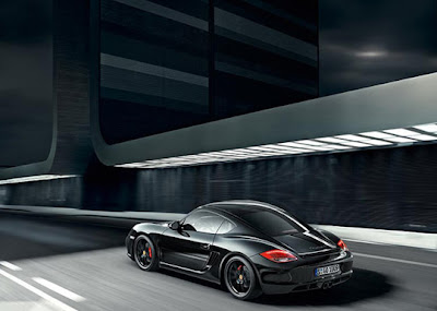 Porsche-Cayman-S-Black-Edition-10-HP-Back-Angle