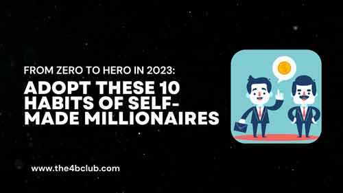 the top 10 habits of self made millionaires