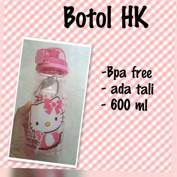 Botol Hello Kitty BPA Free Murah Grosir Ecer. 