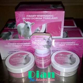 Paket Pemutih Lulur Susu Domba Original Asli Thailand