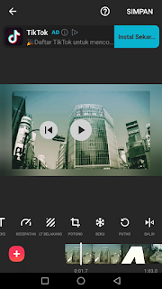 Cara edit video membalik video menggunakan aplikasi Inshot di Android