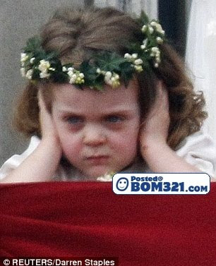 Gambar Budak Berwajah Bengis Semasa Perkahwinan Putera William Dan Kate Middleton