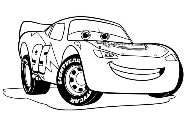 Best printable car coloring pages