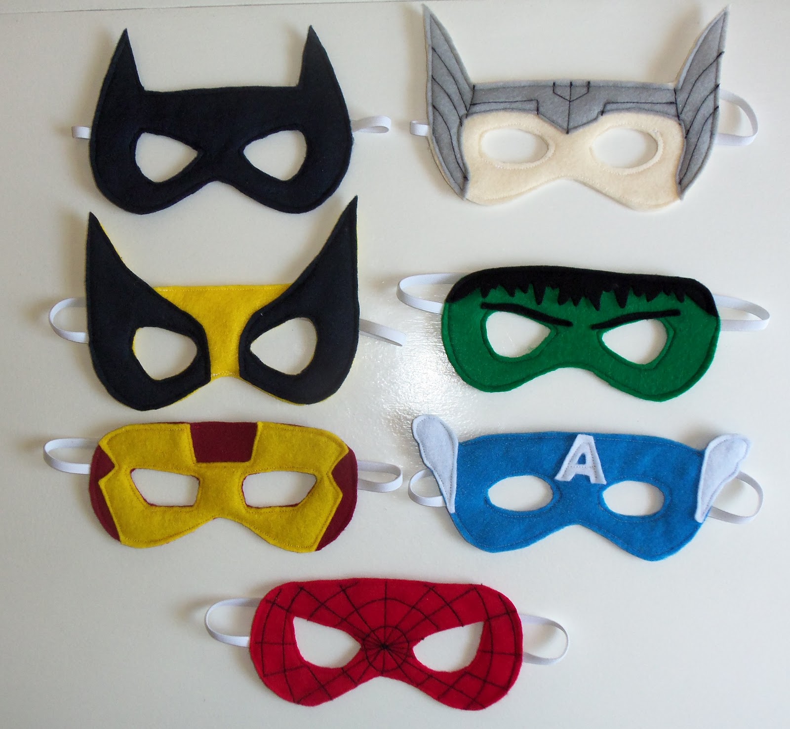 Superhero Mask Template