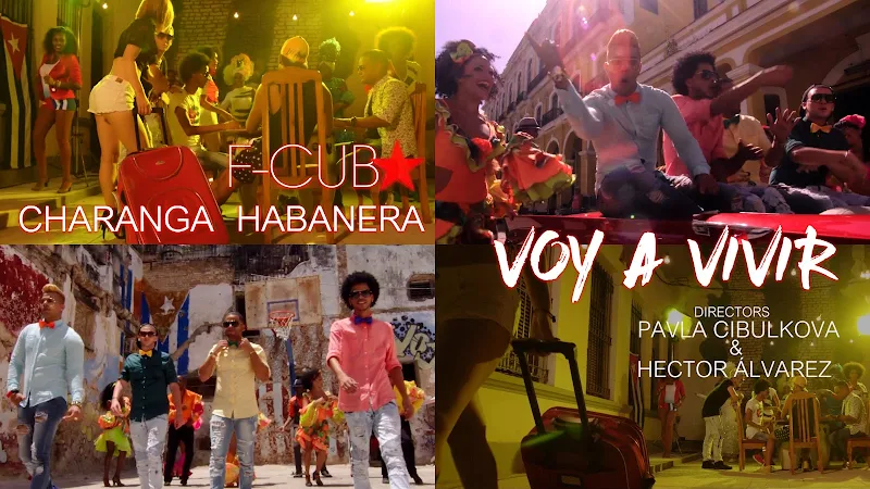 F-CUBA Ft. Charanga Habanera - ¨Voy a vivir¨ - Videoclip - Dirección: Pavla Cibulková - Héctor Álvarez. Portal Del Vídeo Clip Cubano