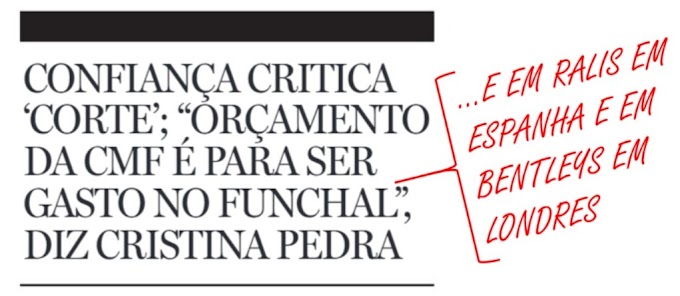 CMF: um rali em Espanha é mais importante do que a educação no Funchal.