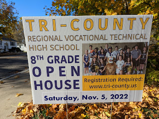 Middle School Students Welcomed at Tri-County Open House - Saturday, Nov 5