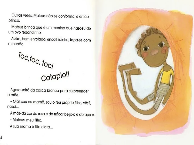 Livro As Cores de Mateus