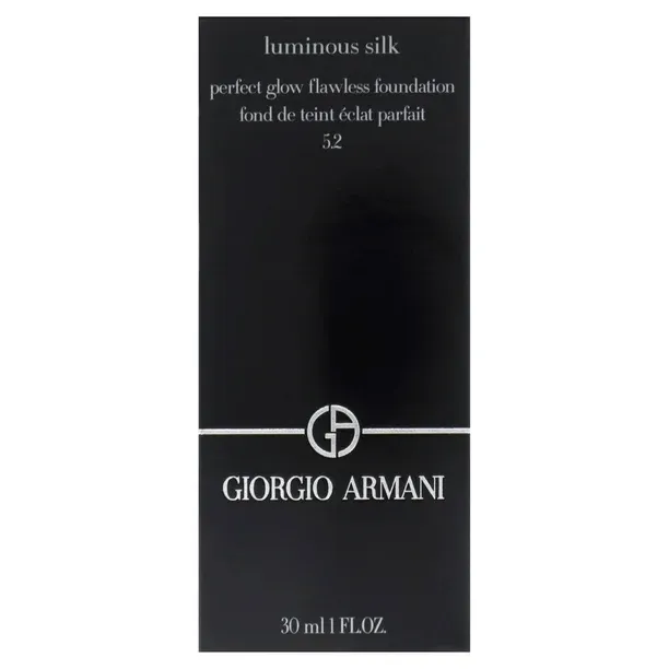 Giorgio Armani Luminous Silk Foundation - 5.2 Light to Medium Peach Foundation Women 1 oz
