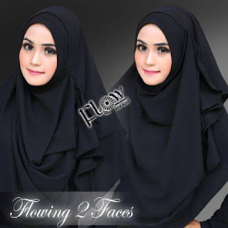 Instan 2 faces *Flowing* hitam by Flow