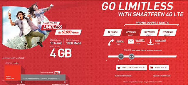 Paket Internet Smartplan Limitless Untuk Internetan Sepuasnya!