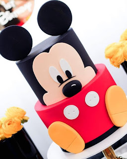 ideas de tartas o pasteles para fiesta cumpleaños Mickey Mouse 16