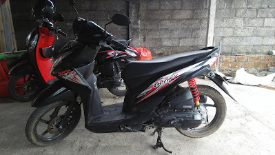 Adi Satriya Bali. Sepeda Motor Honda Beat F1