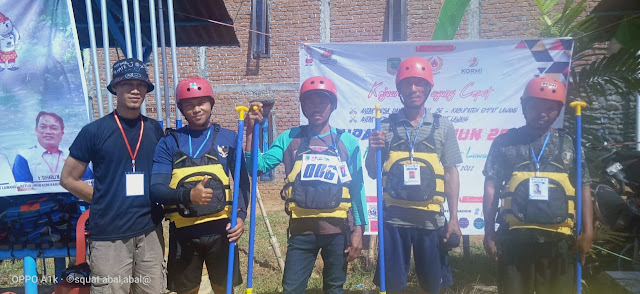 Tim Dayung Tanjung Makmur Duduki Posisi Pertama  Bupati Cup