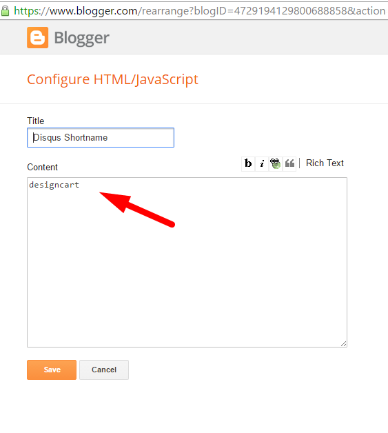 Seo Rocket Blogger Template Installation Documentation