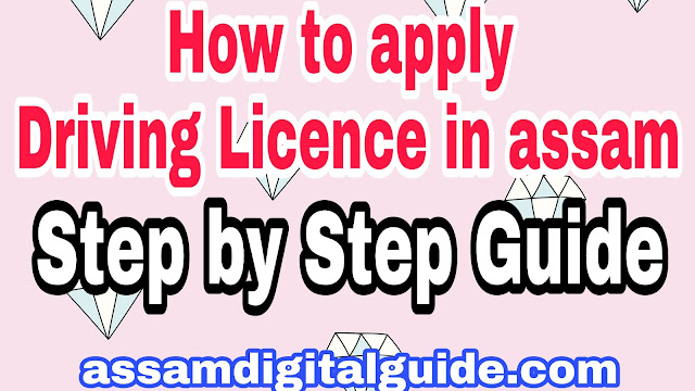 How to apply driving licence online assam 