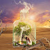 True Nature Inside Bottle Photo Manipulation