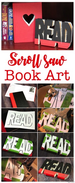 Scroll Saw Book Art